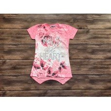 Футболка-туніка для дівчинки